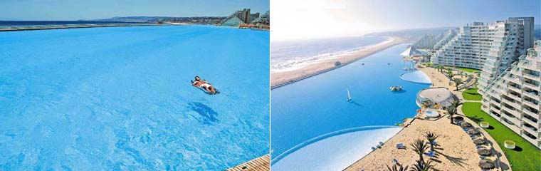 A onde fica a maior piscina do mundo
